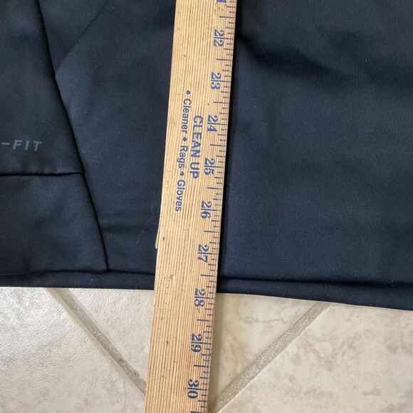 Nike Men Sweatshirt XL Black Hoodie pixel cammo Logo Big Swoosh Pocket Dri Fit - Picture 6 of 8